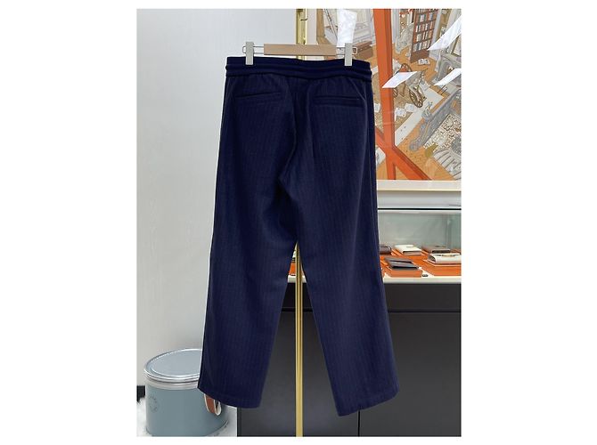 Dior Jogginghose Navy mit besticktem Logo - Ansicht 5