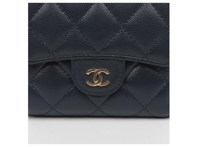 Chanel Portafoglio Caviar Classic - vista 3