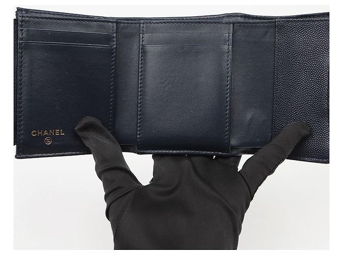 Chanel Portafoglio Caviar Classic - vista 7