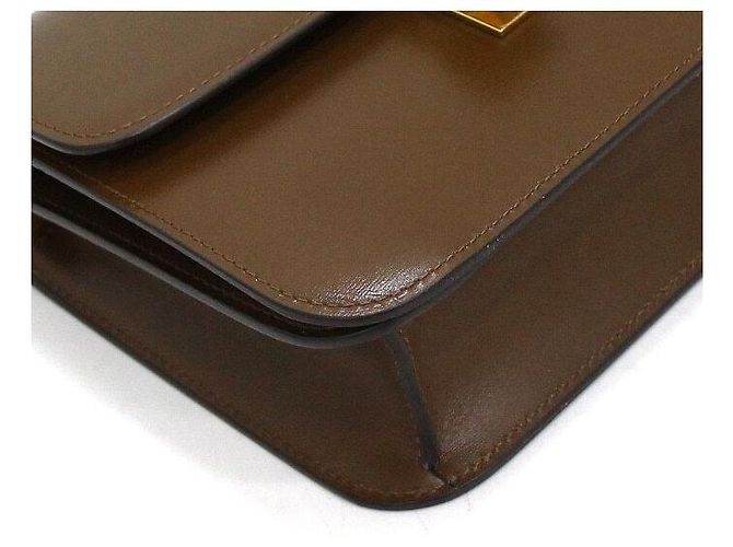 Céline Borsa a tracolla e crossbody Classic Box Tin Marrone - vista 10
