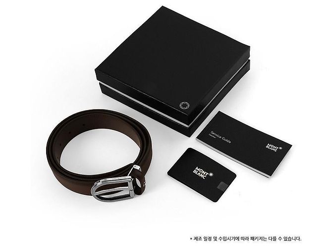 Montblanc Gürtel Formal Silber - Ansicht 10