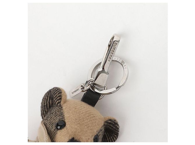 Burberry Trench Coat Thomas Bear Charm Archive Beige - vista 3