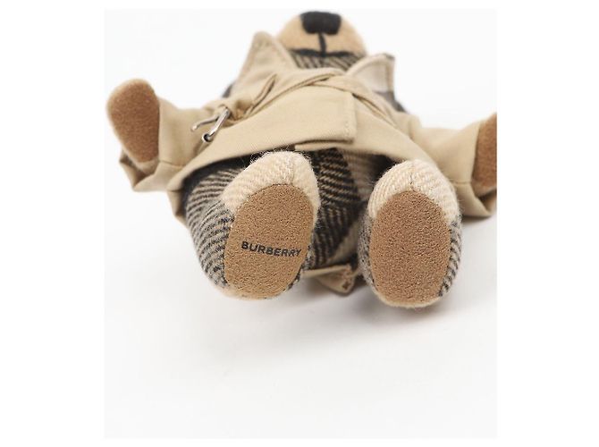 Burberry Trench Coat Thomas Bear Charm Archive Beige - vista 4