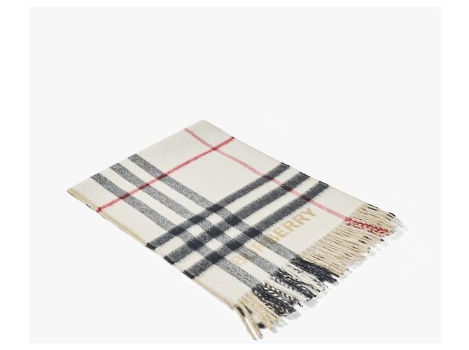 Burberry Cachecol de lã e seda xadrez - vista 6