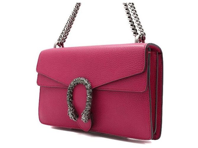 Gucci Borsa a tracolla e spalla DIONYSUS Pink Small con catena - vista 2