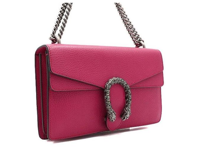 Gucci Borsa a tracolla e spalla DIONYSUS Pink Small con catena - vista 3