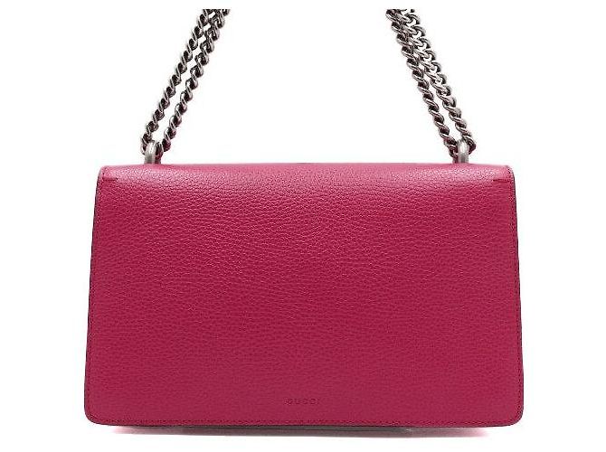 Gucci Borsa a tracolla e spalla DIONYSUS Pink Small con catena - vista 4
