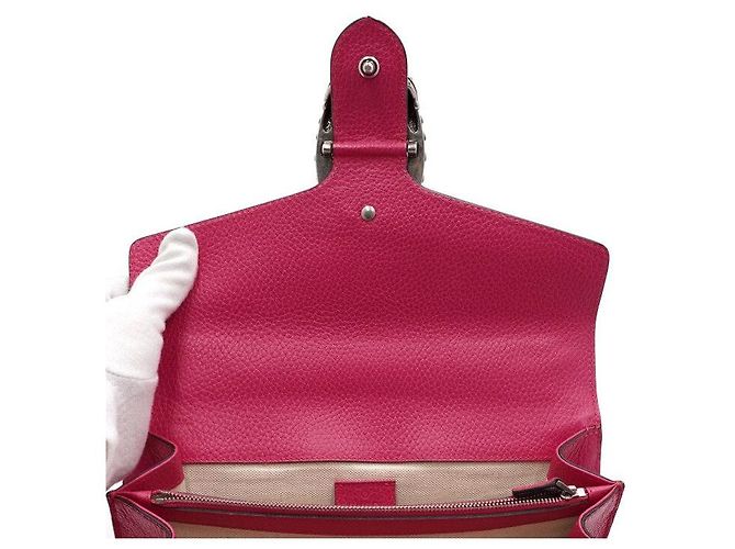 Gucci Borsa a tracolla e spalla DIONYSUS Pink Small con catena - vista 6