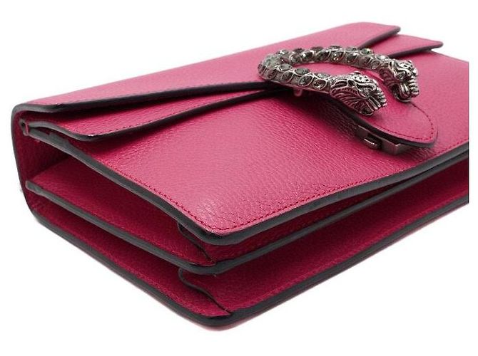 Gucci Borsa a tracolla e spalla DIONYSUS Pink Small con catena - vista 9