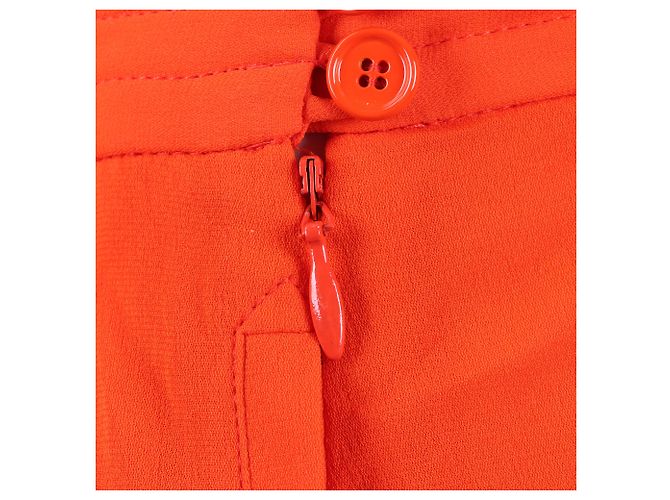 Pantalones de seda Hermès naranja - vista 4