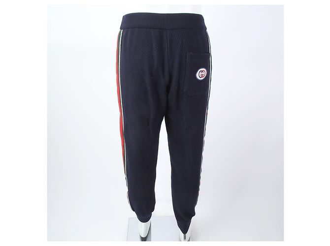 Pantaloni training in maglia Gucci - vista 3