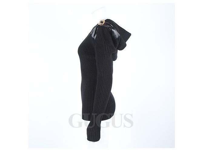 Bottega Veneta Stricktop Schwarz - Ansicht 2