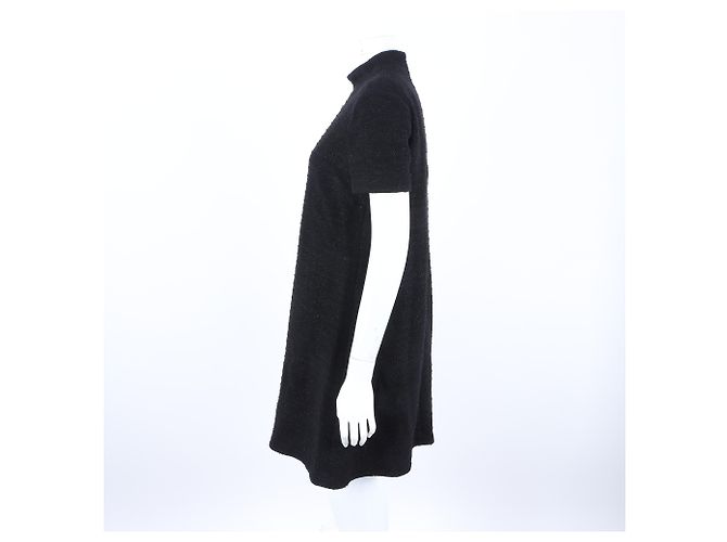Vestido de tweed Gucci negro - vista 2