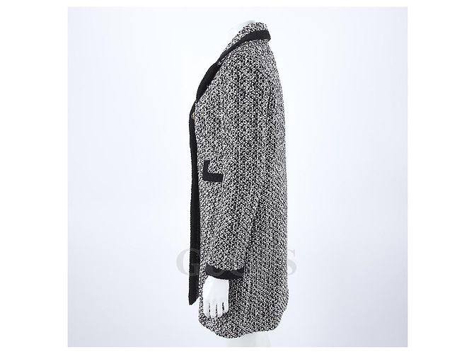 Giacca in tweed Gucci nero multicolore - vista 2