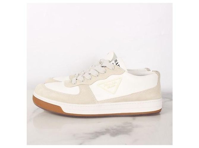 Prada Baskets en cuir daim - vue 3