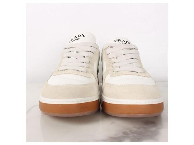 Prada Baskets en cuir daim - vue 5