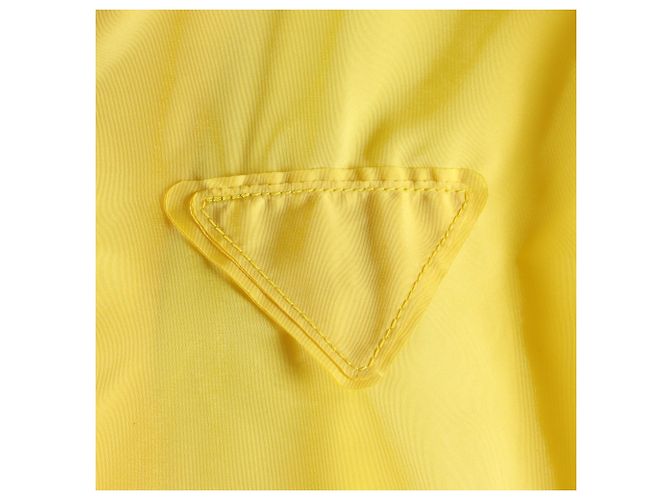 Prada Nylon-Windbreaker mit Kapuze - Ansicht 4