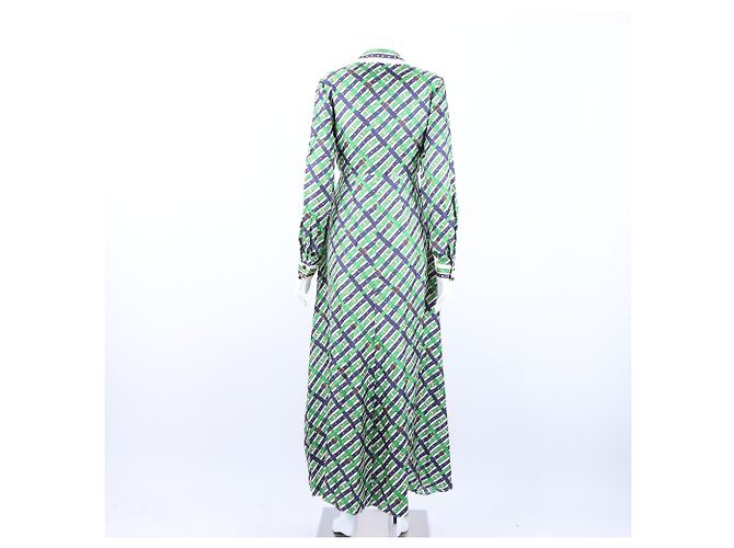 Abito in seta Gucci multicolore - vista 3