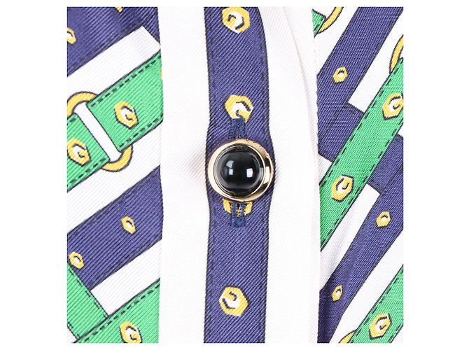 Abito in seta Gucci multicolore - vista 4