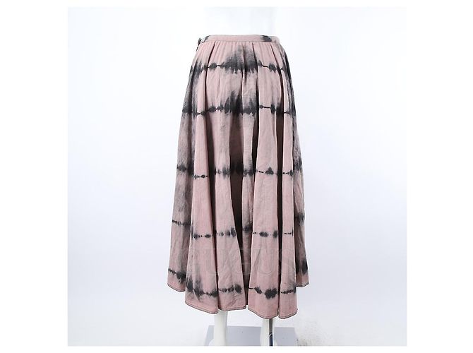 Falda vaquera Christian Dior Indigo Pink - vista 3