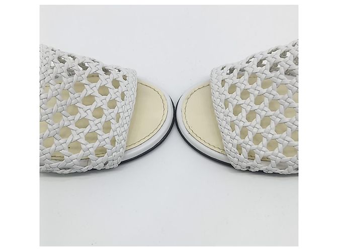 Chanel Mesh Slipper Weiß - Ansicht 2