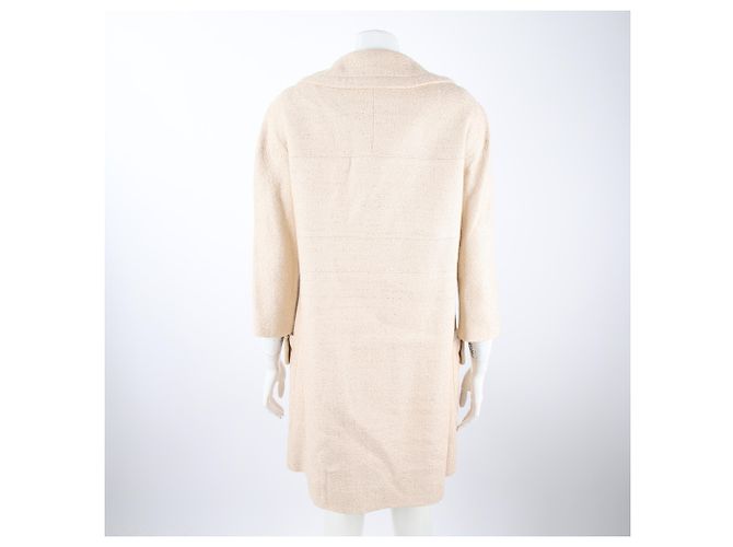 Chaqueta de seda Chloé beige - vista 3