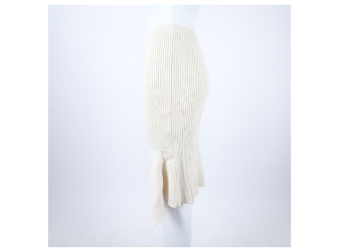 Falda de punto Givenchy Marfil - vista 2