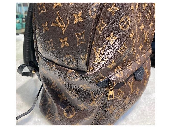 Louis Vuitton Zaino Monogram Palm Springs MM - vista 3