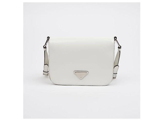 Prada Borsa a tracolla in pelle spazzolata - vista 2