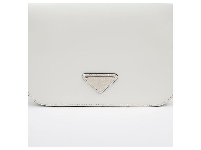 Prada Borsa a tracolla in pelle spazzolata - vista 3