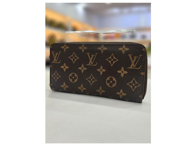 Louis Vuitton Cartera larga con cremallera de Monogram Canvas - vista 5