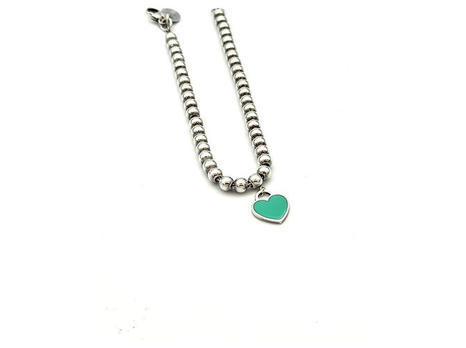 Tiffany & Co Estado da pulseira de bolas prateadas - vista 9