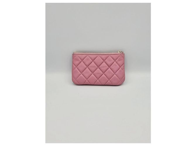Chanel Classic Caviar Mini Pouch Pink Condition - vista 2