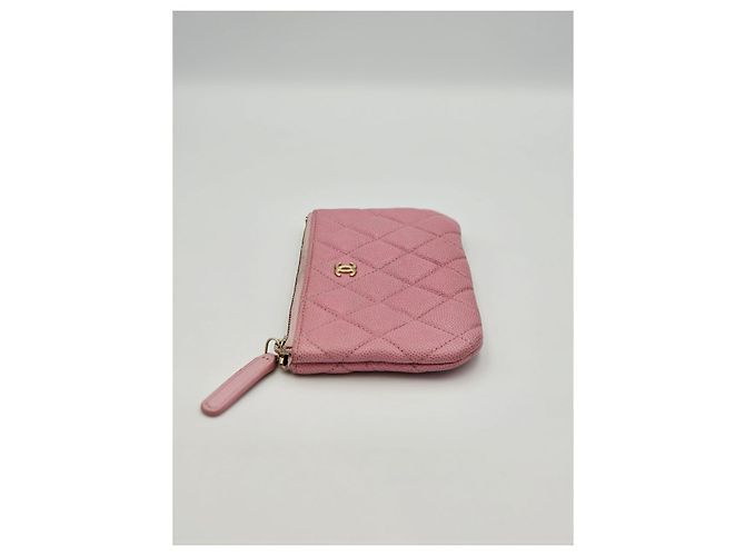 Chanel Classic Caviar Mini Pouch Pink Condition - vista 6
