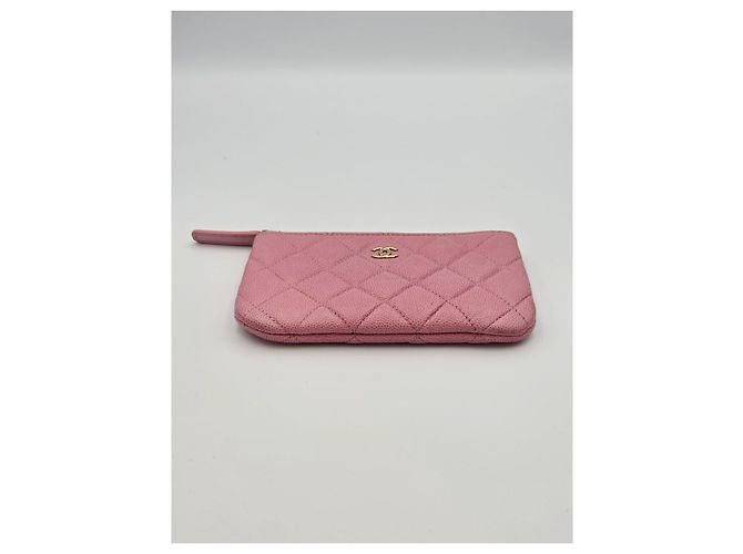 Chanel Classic Caviar Mini Pouch Pink Condition - vista 8