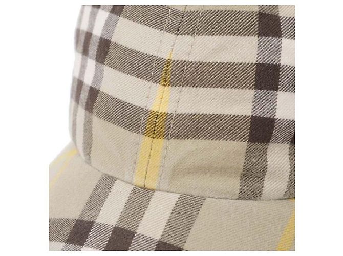 Burberry Cappellino da baseball in cotone Check - vista 7