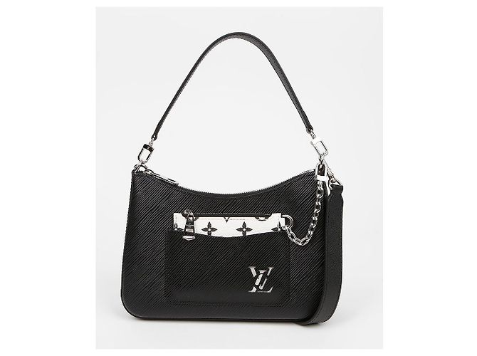 Louis Vuitton Borsa a Tracolla in Pelle Epí Nera - vista 2