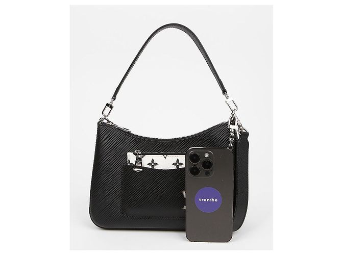 Louis Vuitton Borsa a Tracolla in Pelle Epí Nera - vista 8
