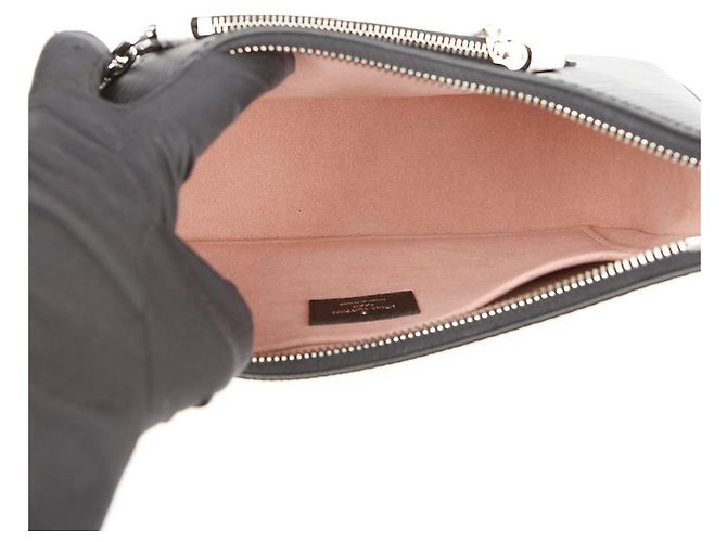 Louis Vuitton Borsa a Tracolla in Pelle Epí Nera - vista 9