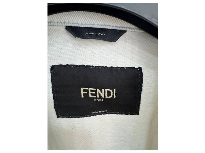Fendi Giacca FF Monogram Bleached Taglia - vista 4