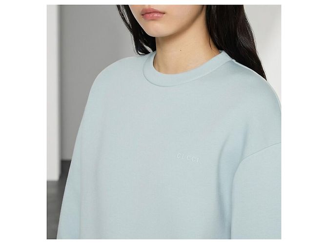 Gucci Sweatshirt für Damen Hellblau - Ansicht 3
