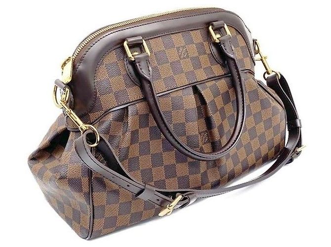 Borsa Louis Vuitton Trevi PM Damier - vista 3