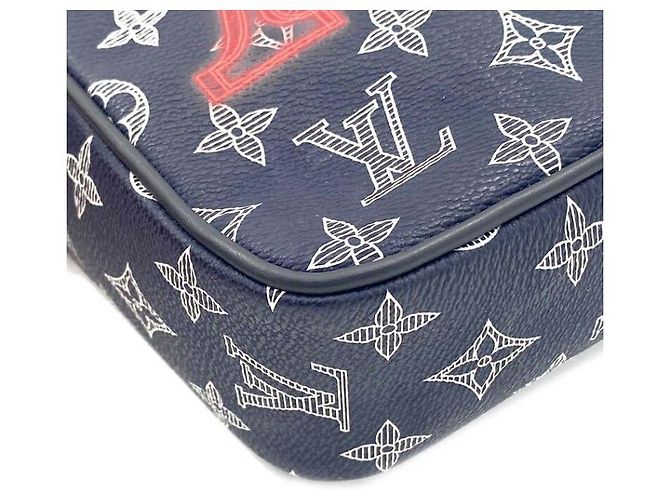 Louis Vuitton Borsa a tracolla Upside Down Danube - vista 6