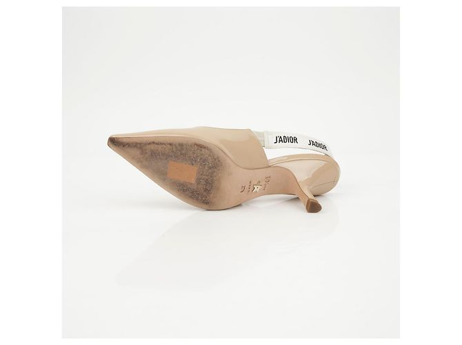 Dior Ballerine slingback in vernice - vista 9