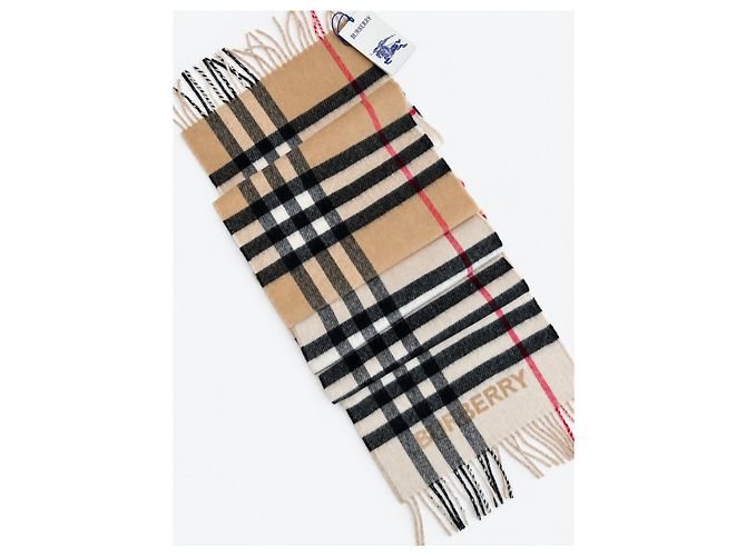 Burberry Contrast Check Kaschmirschal - Ansicht 21