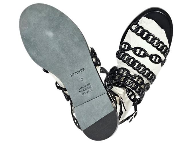 Hermès Sandali con cinturino da donna Noir - vista 14
