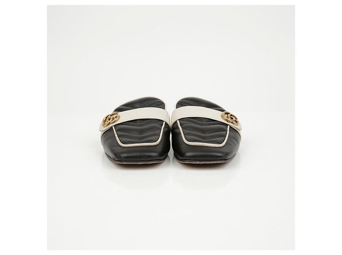 Mule Gucci in pelle marrone - vista 4