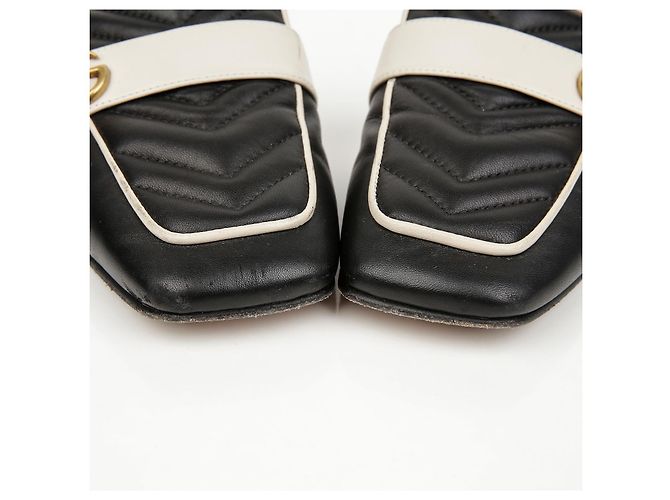Mule Gucci in pelle marrone - vista 5