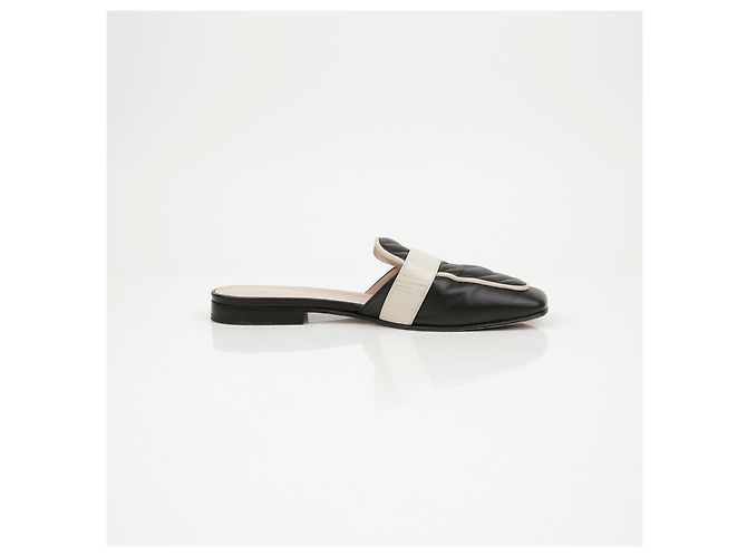 Mule Gucci in pelle marrone - vista 9