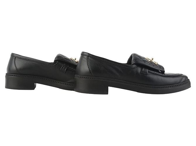 Chanel Mocassino con patta Gold CC Turnlock - vista 6